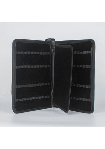 Kalemlik Kişiselleştirilmiş Pu Hediye Kalem Çantası Kalem Saklama Çantası Siyah (Yurt Dışından) indirimleri