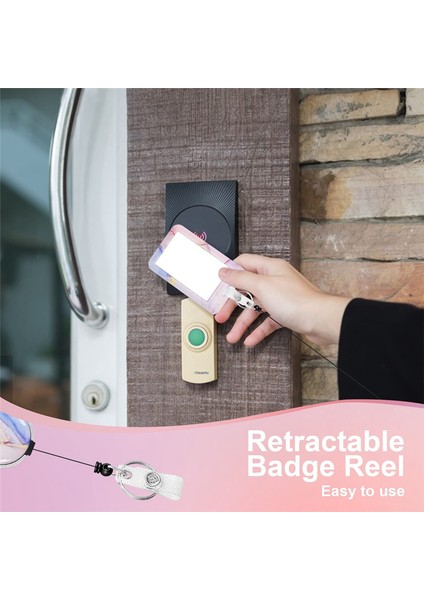 Geri Çekilebilir Makaralı 3 Paket Ağır Hizmet Rozet Tutucu (Yurt Dışından) fiyatları