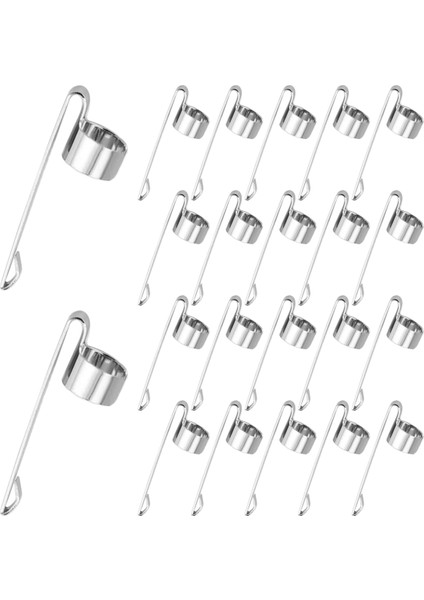 Metal Kalem Klipsleri Kayar Kalem Cep Klipsleri Tak-Çıkar, 60 Adet (Yurt Dışından) fiyatları