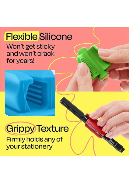 Kalemlik 20'li Set Yapışkanlı Silikon Kalemlik Siyah (Yurt Dışından) fırsatları