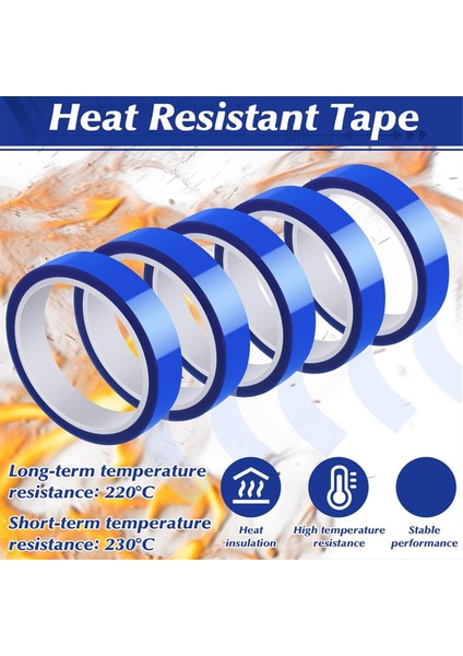 5 Rulo Isı Bandı 20MM x 30M (98FT) Süblimasyon Bandı (Yurt Dışından) fırsatları