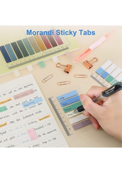 Sayfa Işaretleyicileri Yapışkan Dizin Sekmeleri, Okuma Notları Için 24 Adet (Yurt Dışından) modelleri