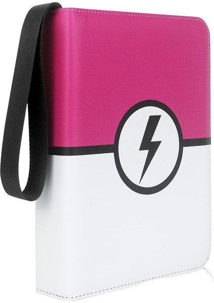 50 Çıkarılabilir Kılıflı Kart Albümü ile Ticaret Kartı Klasörü Gül Kırmızısı (Yurt Dışından)