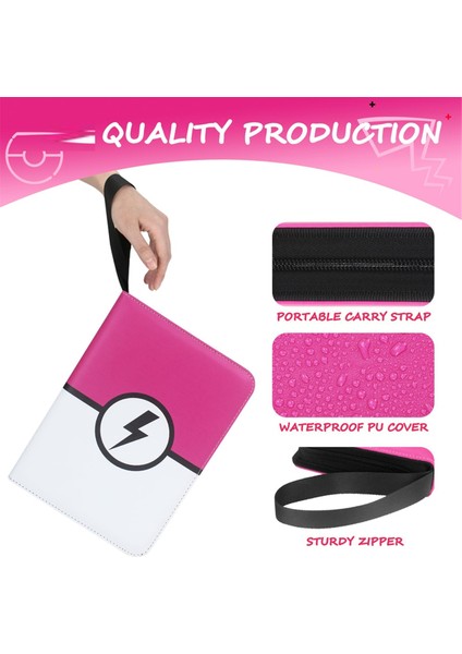 50 Çıkarılabilir Kılıflı Kart Albümü ile Ticaret Kartı Klasörü Gül Kırmızısı (Yurt Dışından) fırsatları