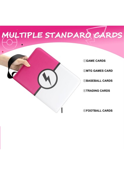 50 Çıkarılabilir Kılıflı Kart Albümü ile Ticaret Kartı Klasörü Gül Kırmızısı (Yurt Dışından) indirimleri