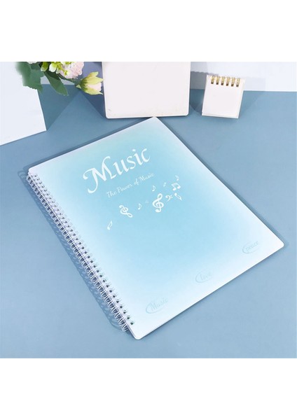 Nota Klasörü, 40 Sayfa, Koro Klasörü, Degrade Mavi (Yurt Dışından) indirimleri