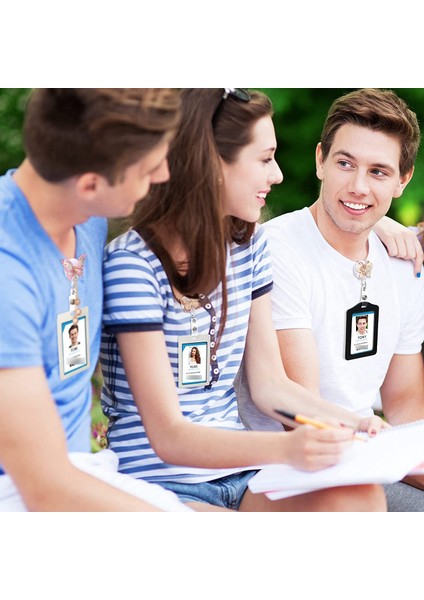 Gönüllü Hemşireler Için Klipsli 5 Adet Geri Çekilebilir Rozet Tutucu Makarası (Yurt Dışından) fiyatları