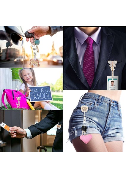 Gönüllü Hemşireler Için Klipsli 5 Adet Geri Çekilebilir Rozet Tutucu Makarası (Yurt Dışından) indirimleri