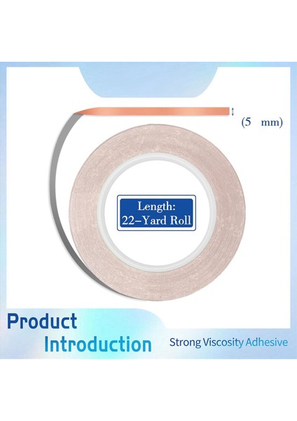 Vitray Için 6mm Destekli Bakır Folyo Bant (2rulo) (Yurt Dışından) modelleri
