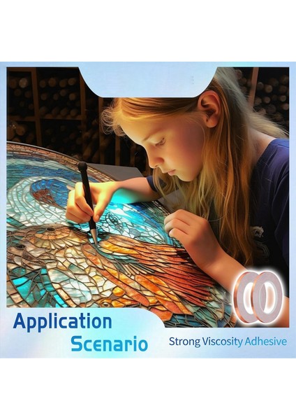 Vitray Için 6mm Destekli Bakır Folyo Bant (2rulo) (Yurt Dışından) indirimleri