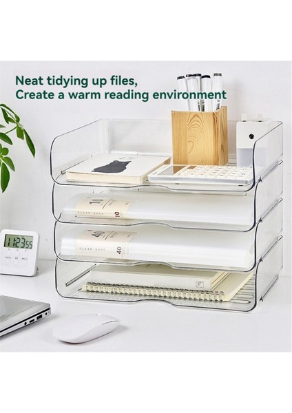 Ofis Düzenleme ve Depolama, Mektup Tepsisi Masa Düzenleyici, 4 Adet (Yurt Dışından) fiyatları
