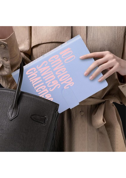 100 Zarf Zorlu Klasör, A5 Para Tasarrufu Bütçe Klasörü Mavi (Yurt Dışından) modelleri