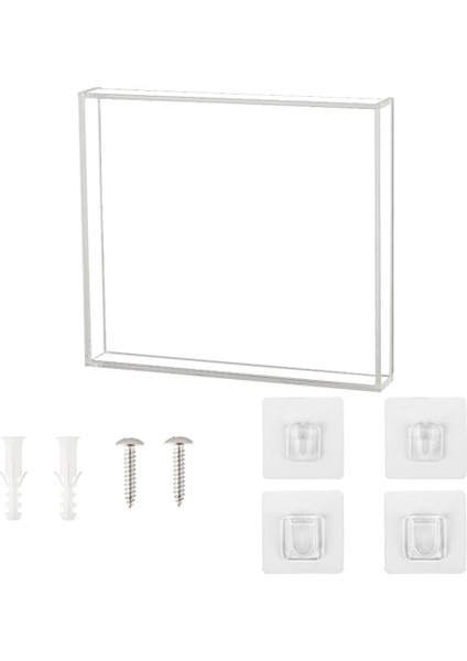 CD Disk Evrensel Duvar Ekran Kutusu Şeffaf Depolama Dolabı (Yurt Dışından)