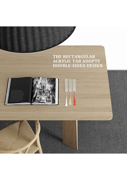 15 Adet Dikdörtgen Akrilik Ayraç Boş Şeffaf Renkli Püsküllü (Yurt Dışından) indirimleri