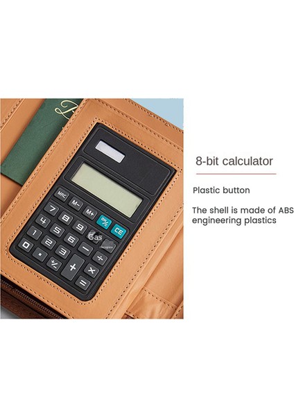 Kadınlar/erkekler Için Fermuarlı Pu Deri Portföy Klasörü, Not Defteri Siyah (Yurt Dışından) fırsatları