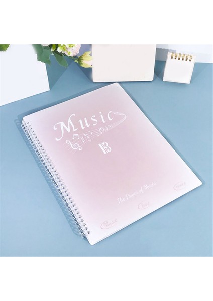 Nota Klasörü, 40 Sayfa, Koro Klasörü, Degrade Pembe (Yurt Dışından) indirimleri