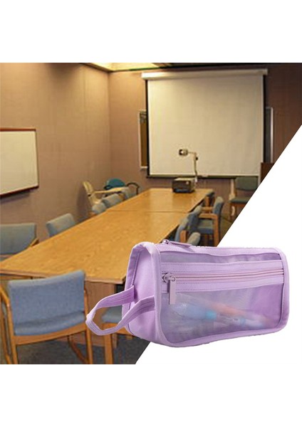 Mesh Görünür Taşınabilir Çift Katmanlı Saklama Çantası (Yurt Dışından) fiyatları