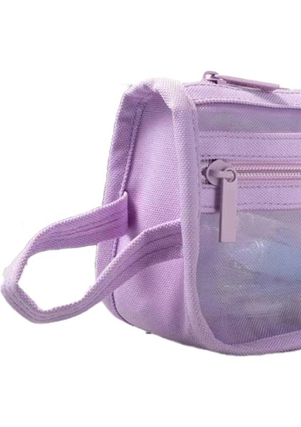 Mesh Görünür Taşınabilir Çift Katmanlı Saklama Çantası (Yurt Dışından) indirimleri