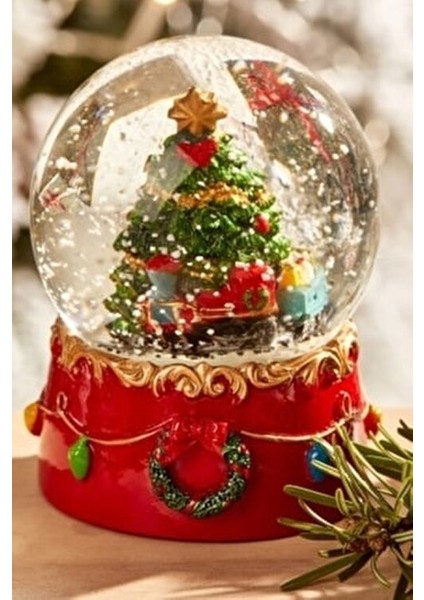 Tree With Train Kar Küresi fiyatları