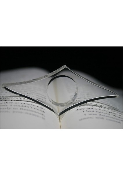 Şeffaf Sayfa Ayırıcı (Orta - 20 Mm) Başparmak Halkası Sayfa Tutucu (Yurt Dışından) fırsatları