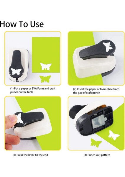 Kelebek Delgeç,kağıt El Sanatları Için Kelebek Kağıt DELGEÇ,9/16/25MM (Yurt Dışından) fırsatları