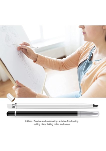 4 Parça Metal Mürekkepsiz Kalem Metalik Yazma Kalemi Çocuklar ve Yetişkinler Için A (Yurt Dışından) fırsatları