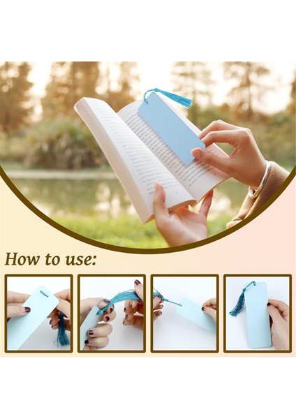 100 Adet Renkli Püsküllü 100 Paket Boş Renkli Ayraçlar Kartonu (Yurt Dışından) fırsatları