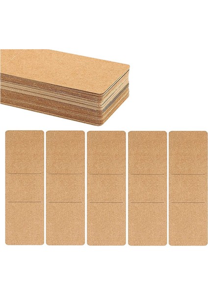 Ayraç Tutucu Dıy Reçine Ayraçlar Ayraç Için Boş Ekran Kartları (Yurt Dışından)