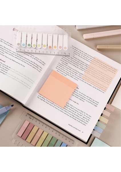 24 Incil Vurgulayıcı, 1200 Şeffaf Yapışkan Not, Morandi Renkli Etiketler (Yurt Dışından) fiyatları