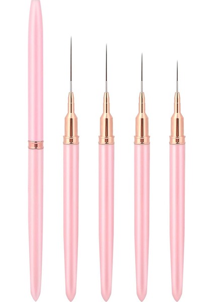 Tırnak Sanatı Liner Fırçaları, 5 Parça Boyama Tırnak Sanatı Fırça Seti Çizim Aracı (Yurt Dışından)