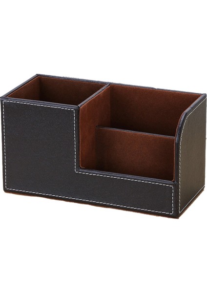 Deri Masa Düzenleyici,ofis Malzemeleri Tutucu D (Yurt Dışından)