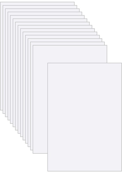 Yazdırılabilir Çıkartma Kağıdı, 15 Parça Şeffaf Yazdırılabilir Su Kaydırağı (Yurt Dışından) modelleri