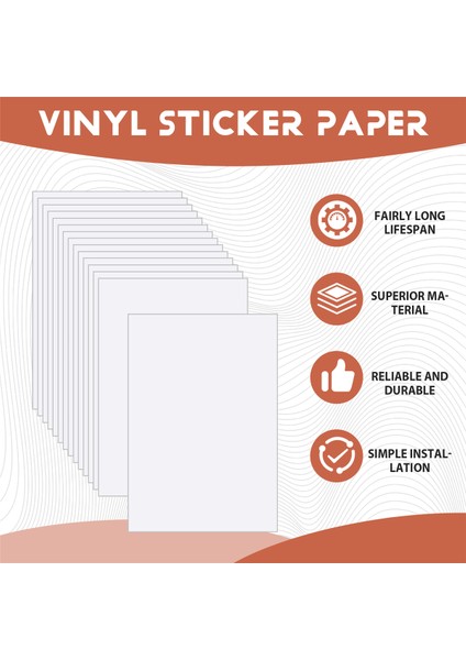 Yazdırılabilir Çıkartma Kağıdı, 15 Parça Şeffaf Yazdırılabilir Su Kaydırağı (Yurt Dışından) fırsatları