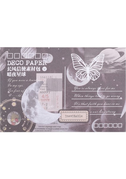 Estetik Süsleme Için 100 Adet Vintage Scrapbooking Etiketi (Yurt Dışından)