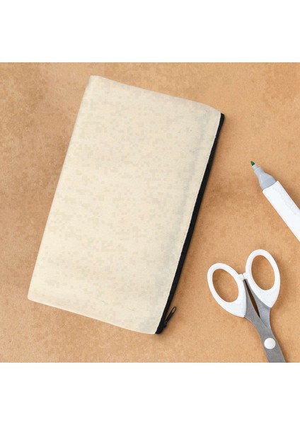 Boş Pamuklu Tuval Kendin Yap El Sanatları Fermuarlı Çantalar Keseler Kalem Kutusu (Yurt Dışından) indirimleri