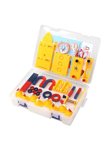 Çocuklar Için Bilim Mıknatıs Seti Fizik Elektromıknatıs Deney Seti (Yurt Dışından)