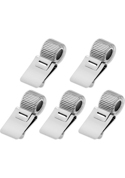 Sert Şapka Kalem Klipsi, Ayarlanabilir Pano Kalemlik, Gümüş (Yurt Dışından)