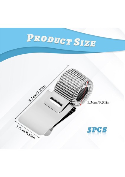 Sert Şapka Kalem Klipsi, Ayarlanabilir Pano Kalemlik, Gümüş (Yurt Dışından) fiyatları