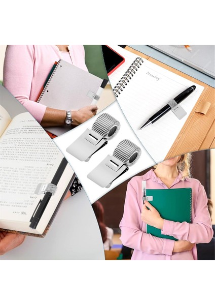 Sert Şapka Kalem Klipsi, Ayarlanabilir Pano Kalemlik, Gümüş (Yurt Dışından) fırsatları