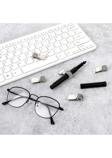 Sert Şapka Kalem Klipsi, Ayarlanabilir Pano Kalemlik, Gümüş (Yurt Dışından) indirimleri