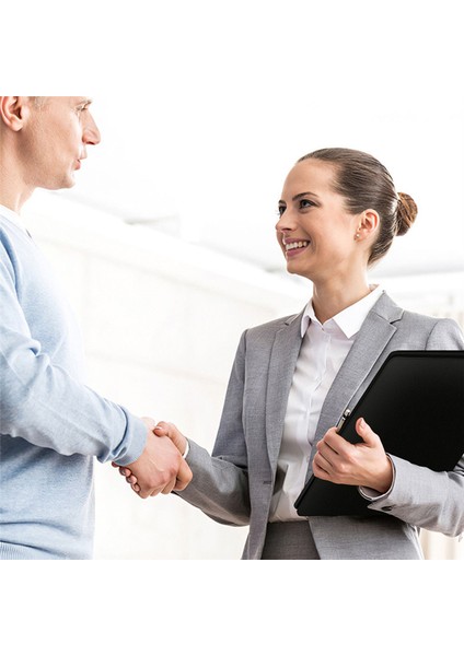 A4 Boyutunda Panolu Portföy Klasörü Siyah Erkek Kadın Iş (Yurt Dışından) fırsatları