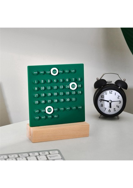 Ahşap Masa Takvimi Takvim, Yeşil (Yurt Dışından) fırsatları