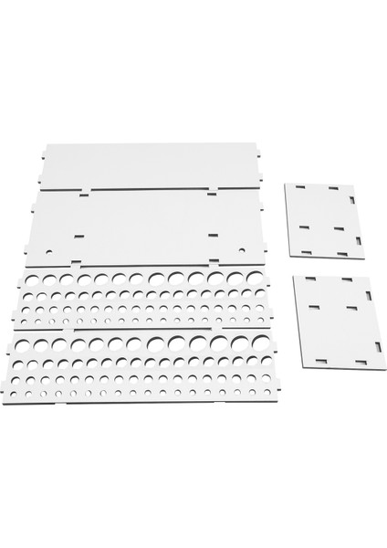 Kendin Yap Ahşap Boya Fırçası Tutucu Standı 67 Boya Fırçası (Yurt Dışından) fırsatları