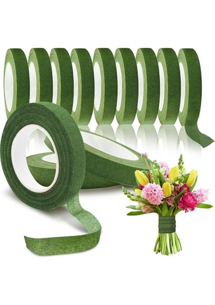 50 Adet Çiçek Bandı Kendinden Yapışkanlı Buket Çiçek Sapı Kağıt Bandı (Yurt Dışından) fırsatları