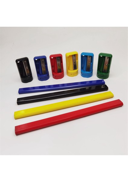 15 Adet Sekizgen Marangoz Kalemtıraş Manuel Kalemtıraş Siyah (Yurt Dışından) fiyatları