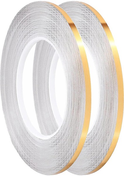 El Sanatları Şerit Bant,kendinden Yapışkanlı Ince Şerit Bant, (Altın) (Yurt Dışından)