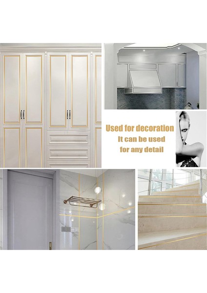 El Sanatları Şerit Bant,kendinden Yapışkanlı Ince Şerit Bant, (Altın) (Yurt Dışından) indirimleri