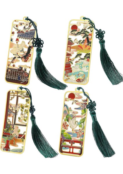 Antik Çin Saray Sanatı Ayraçları (Yurt Dışından)