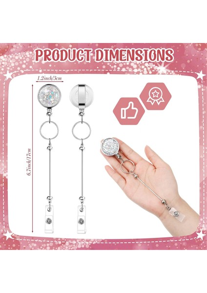 4 Adet Boncuklu Rozet Makaraları Boş Çubuk Dıy Simli Gümüş (Yurt Dışından) fırsatları