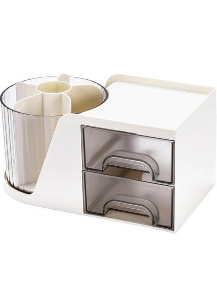 Masa Düzenleyici, Masaüstü Kalem Kalem Kart Tutucu Saklama Kutusu Masa Için (Yurt Dışından)